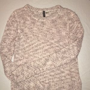 Baby Pink Soft Fuzzy Sweater